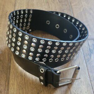 Y2K Emo Thick Studded Belt